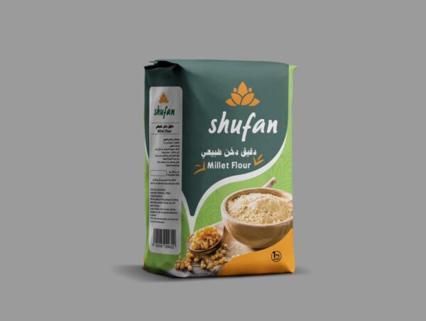 دقيق دخن طبيعي فاخر